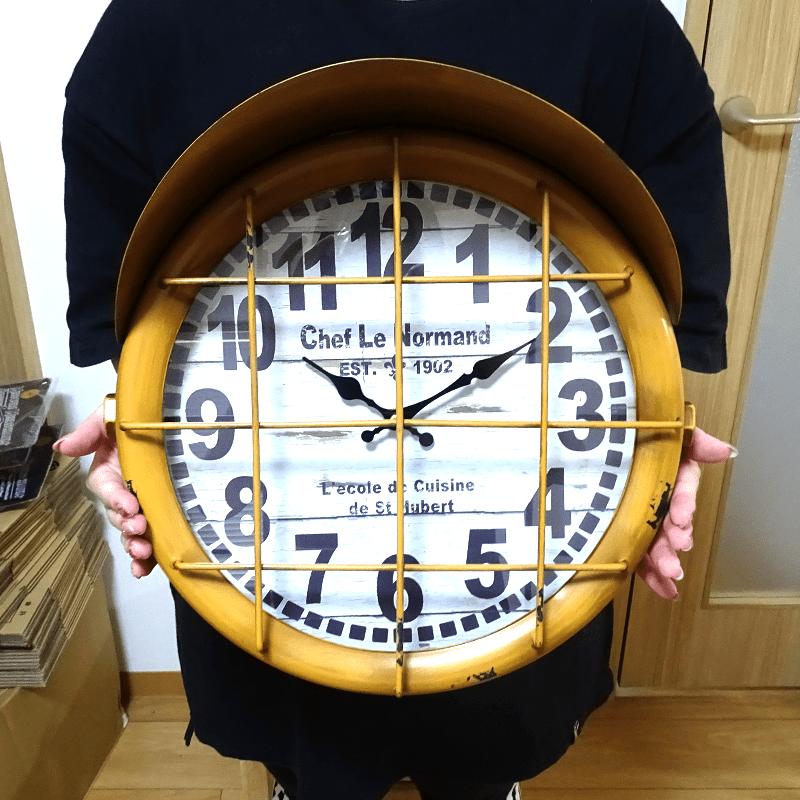 アメリカン レトロ 時計 壁掛け サブマリン ウォールクロック 潜水艦