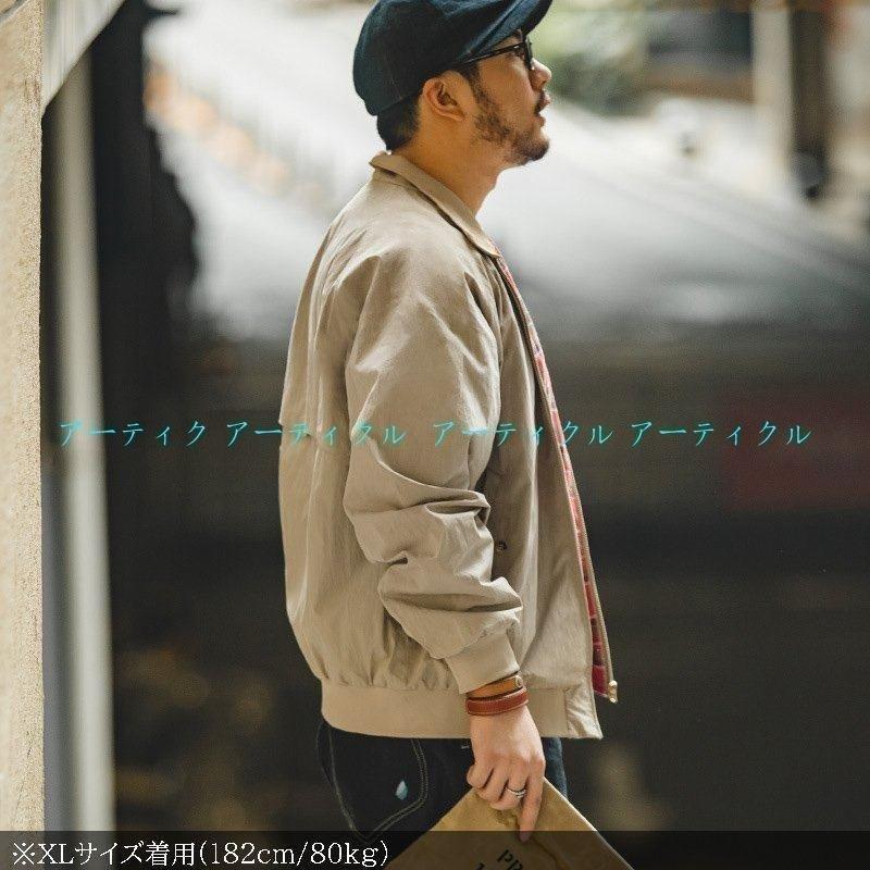 ハリントンジャケット スイングトップ おしゃれ メンズ 男性 無地