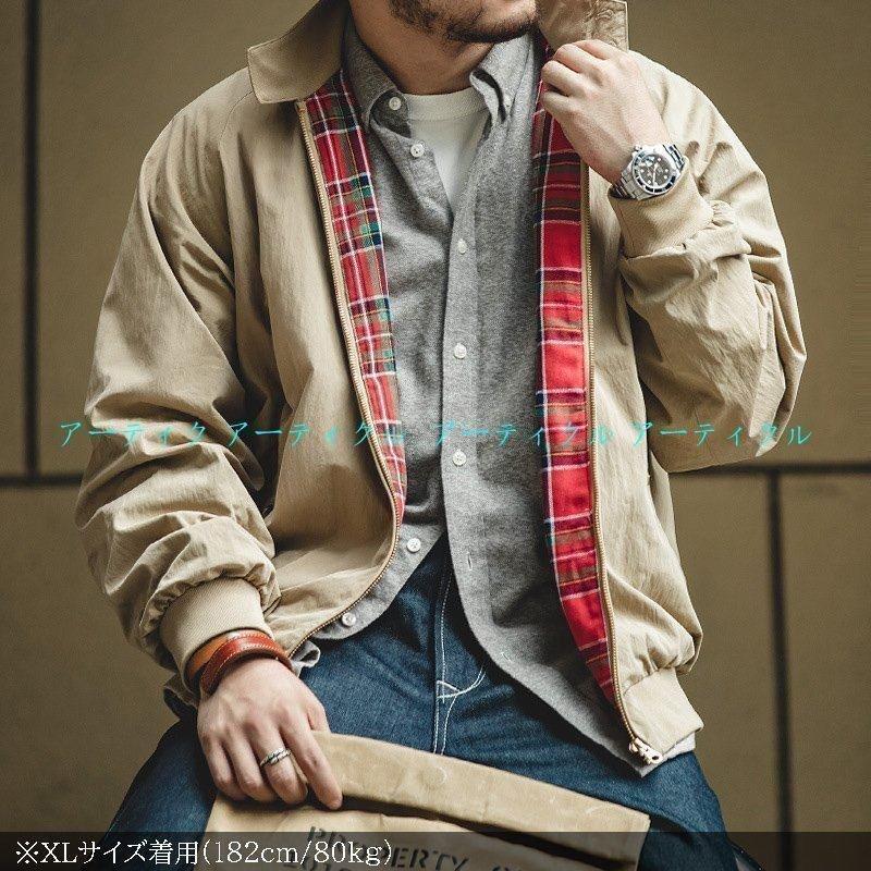 ハリントンジャケット スイングトップ おしゃれ メンズ 男性 無地