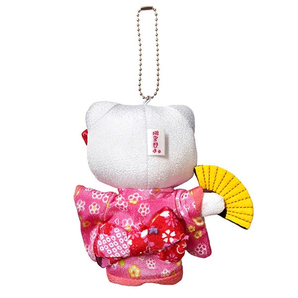 ハローキティ 葉朗彩々 ちりめん日本人形 ぬいぐるみマスコット S