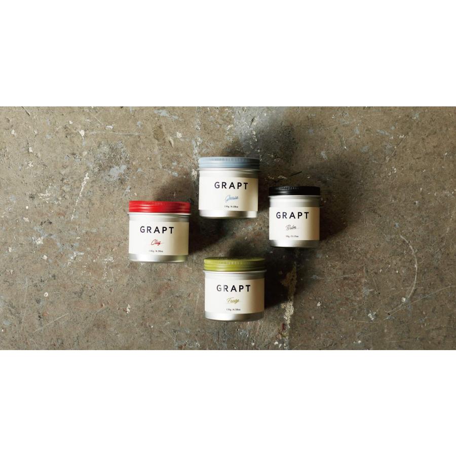 GRAPT(グラプト) クレイハードヘアワックス本体 130グラム (x 1) : は