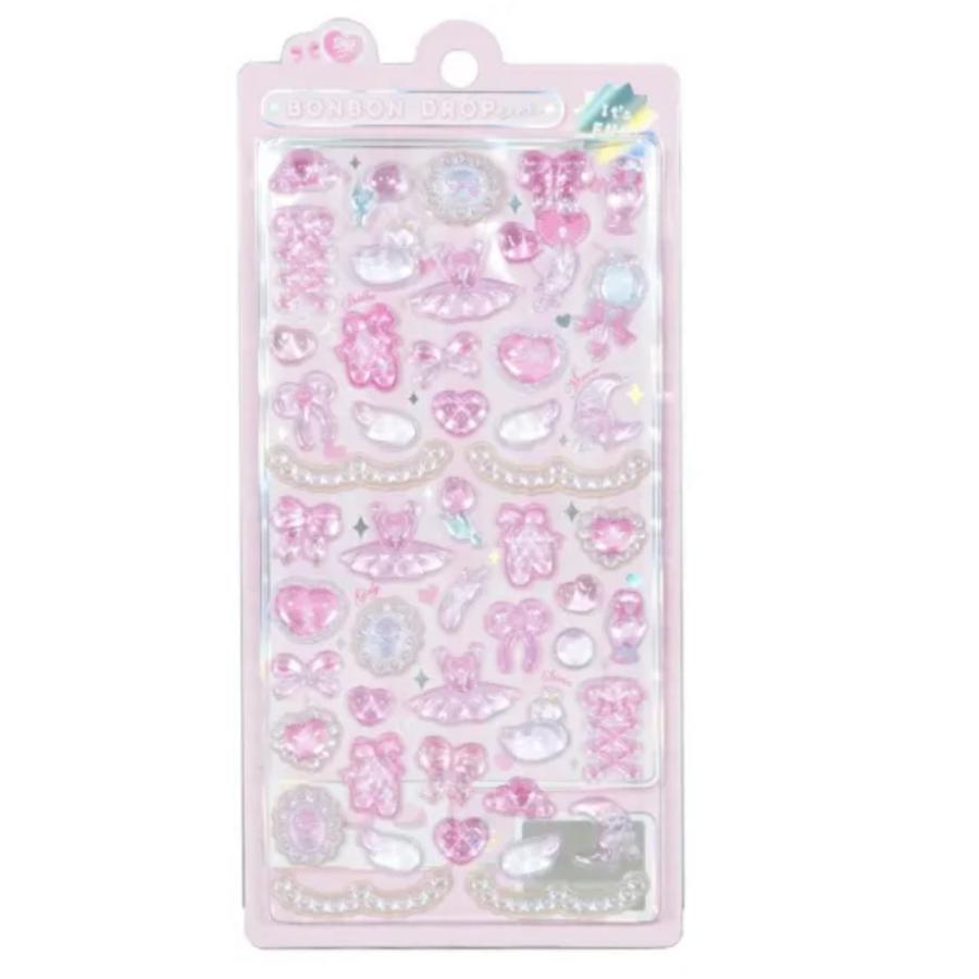 Q-LiA（クーリア） ボンボンドロップシール がーりーボンボン : Happy