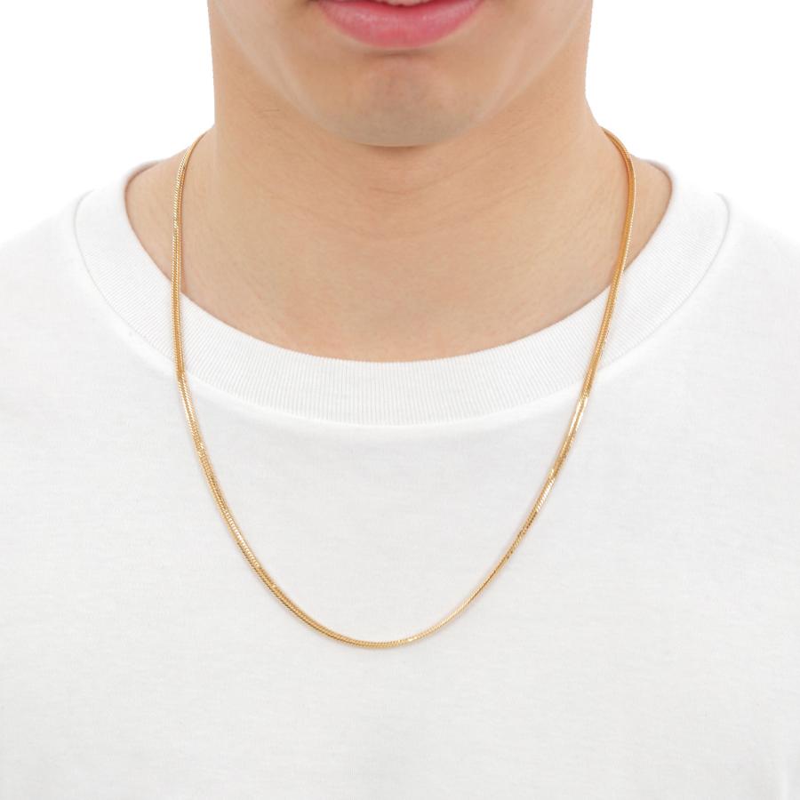 18金 喜平ネックレス 12面トリプル 14g 60cm ゴールド K18 チェーン