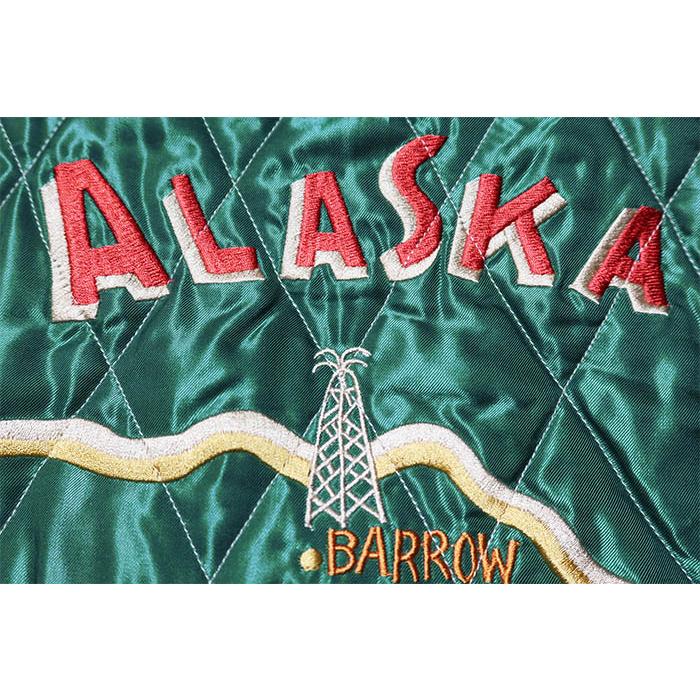 TAILOR TOYO テーラー東洋 スカジャン 別珍 白熊 POLAR BEAR×ALASKA