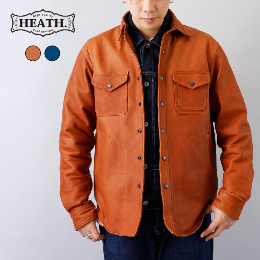 10%OFF！ファミリーセール！ホースレザーシャツ 馬革 日本製 メンズ