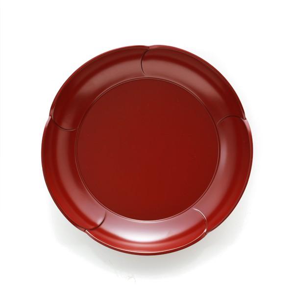 山田平安堂 銘々皿 捻梅（単品） 菓子皿/漆塗り/漆器 : 漆器 山田平安