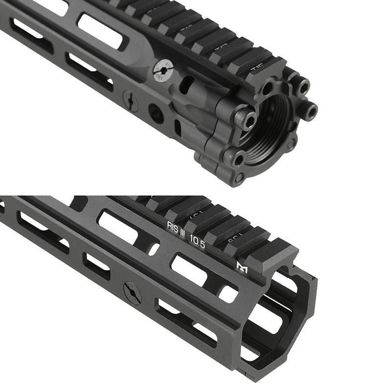 Airsoft Artisan DDタイプ MK18 RISIII M-LOKハンドガード 10.5inch