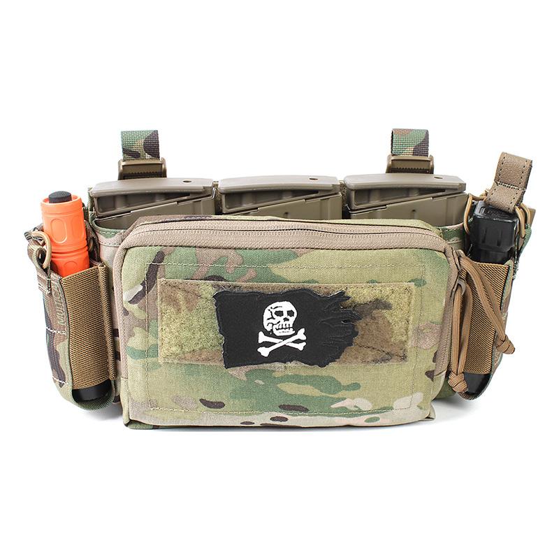 PEW Tactical HSPスタイル D3CRMチェストリグ ウルフグレイ