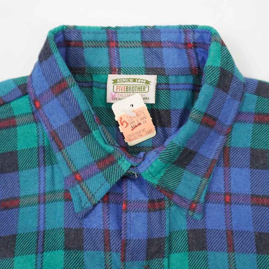 デッドストック 90s ファイブブラザー FIVE BROTHER プリント
