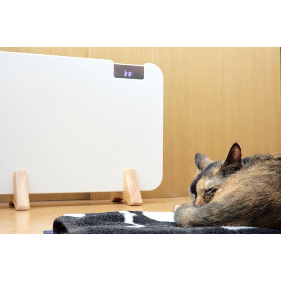 moku. コンベクターヒーター(パネルヒーター) ここぽか 800W MCH-0802