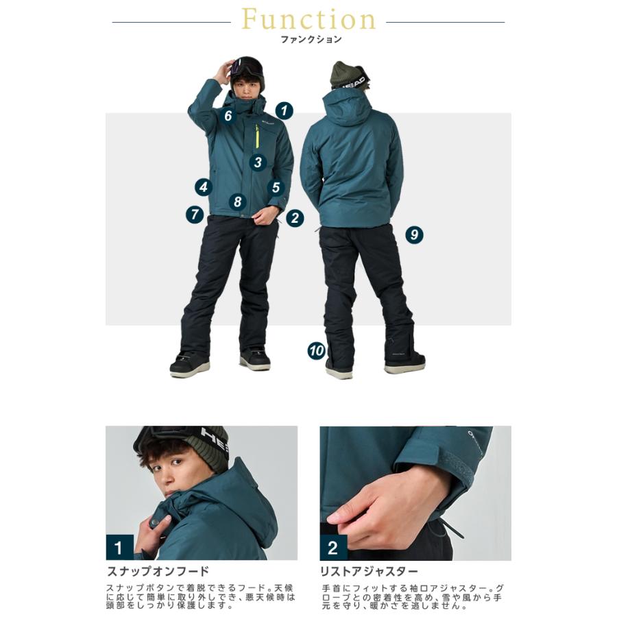 Columbia（コロンビア） スノーボードウェア 上下セット メンズ LAST