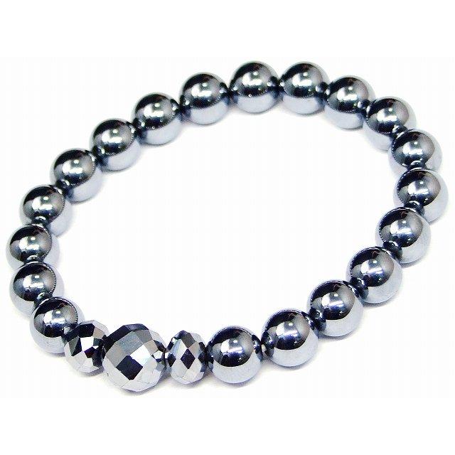 天然石 パワーストーン 57375 テラヘルツ 8mm／10mm 丸玉 64面カット