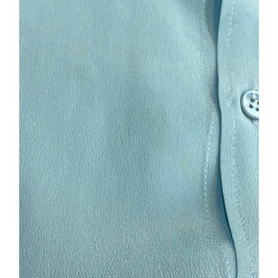 サンローラン 長袖 シルクシャツ メンズ SIZE 36 SAINT LAURENT 中古