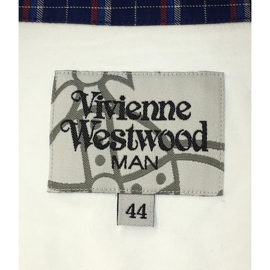 ヴィヴィアンウエストウッド 長袖シャツ アシンメトリー タータン