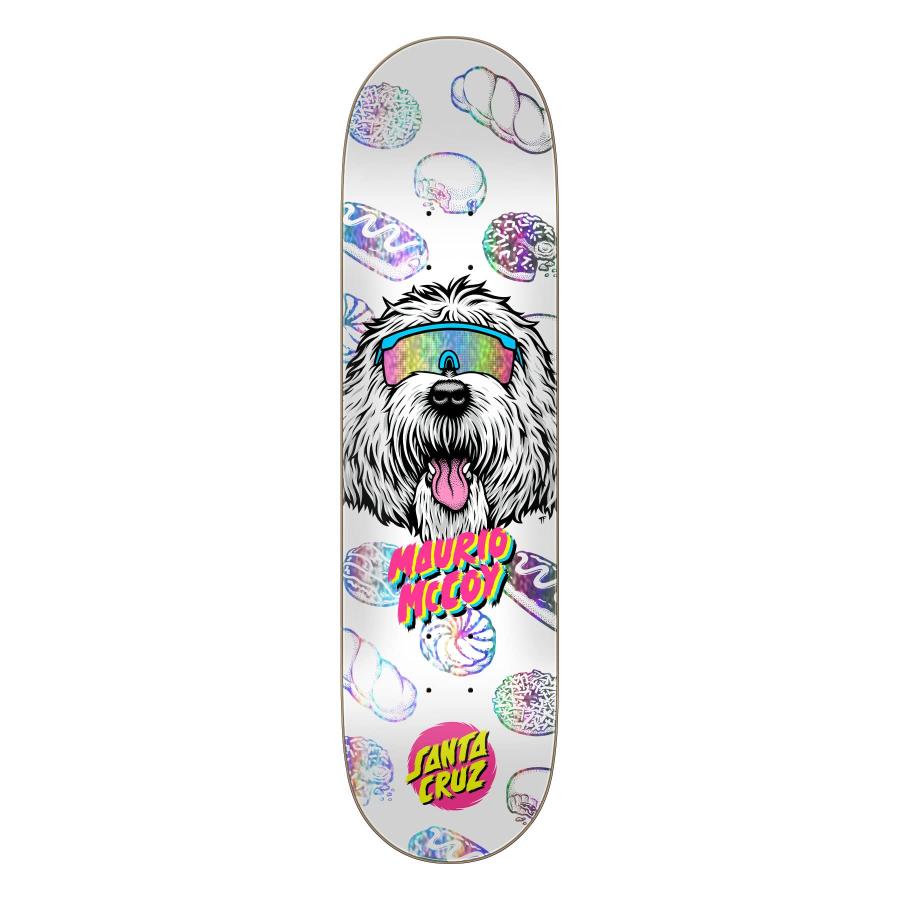 並行輸入品】Santa Cruz スケートボードデッキ マッコイドーナツ犬 VX