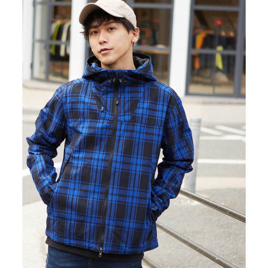 improves（インプローブス） チェック マウンテンパーカー メンズ