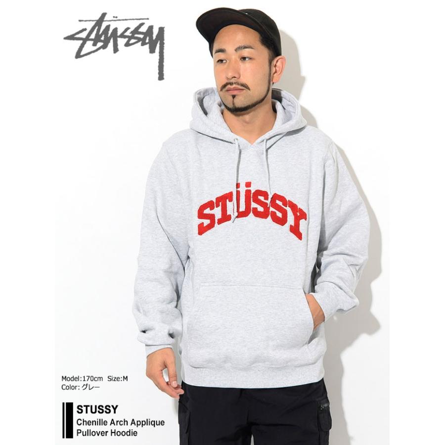 STUSSY（ステューシー） プルオーバー パーカー メンズ Chenille Arch