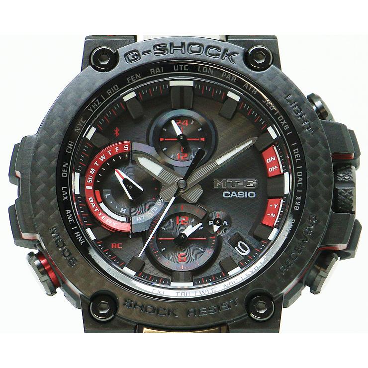 MT-G カシオ Gショック 電波 ソーラー スマートフォンリンク ブラック