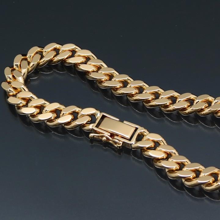 喜平ブレスレット 18金 2面 K18ゴールド 50g-20cm 造幣局検定刻印入