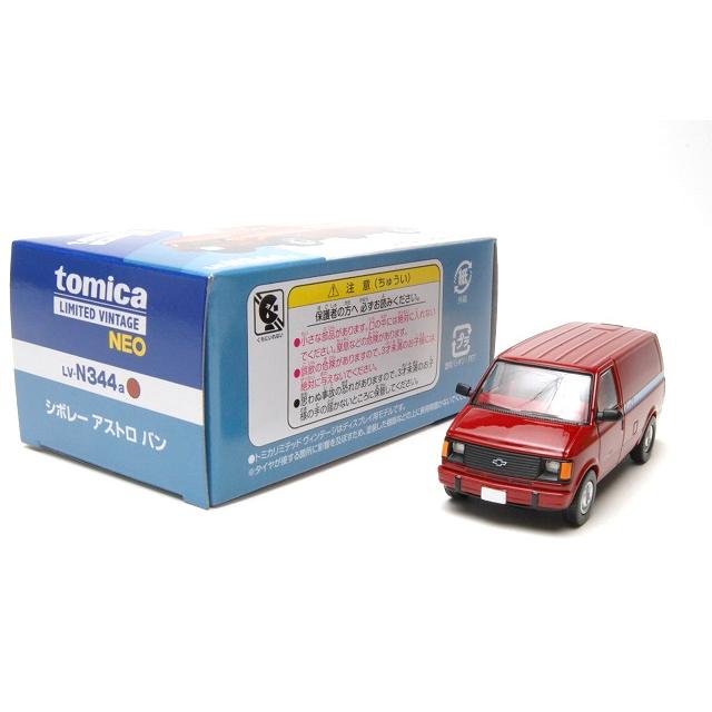 トミーテック LV-N344a シボレー アストロ バン (赤) トミカリミテッド