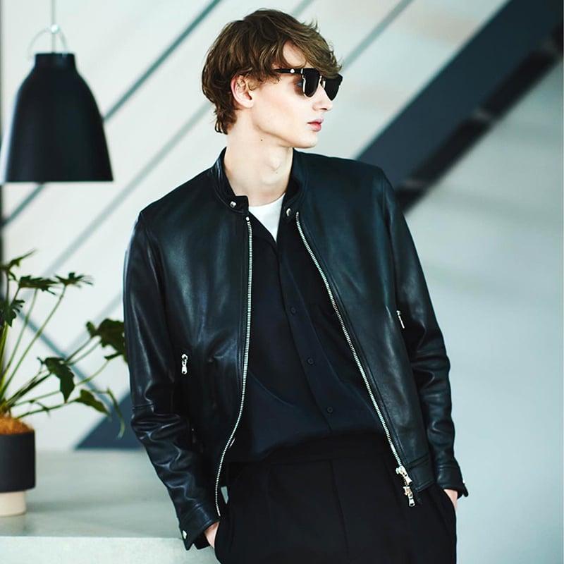 EMMETI（エンメティ） EMMETI ／ ラムナッパレザーシングルライダース