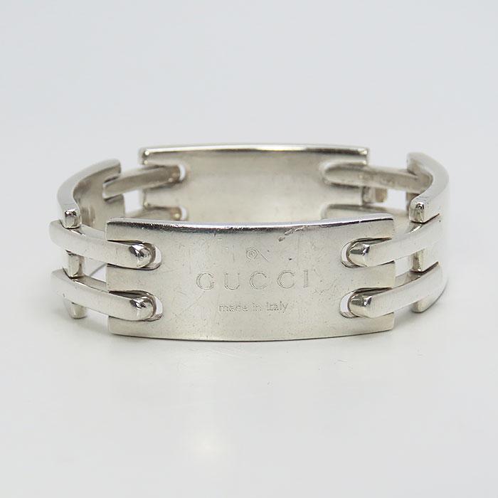 GUCCI（グッチ） 【グッチ】SV 925 シルバー ブレスレット 腕周り約