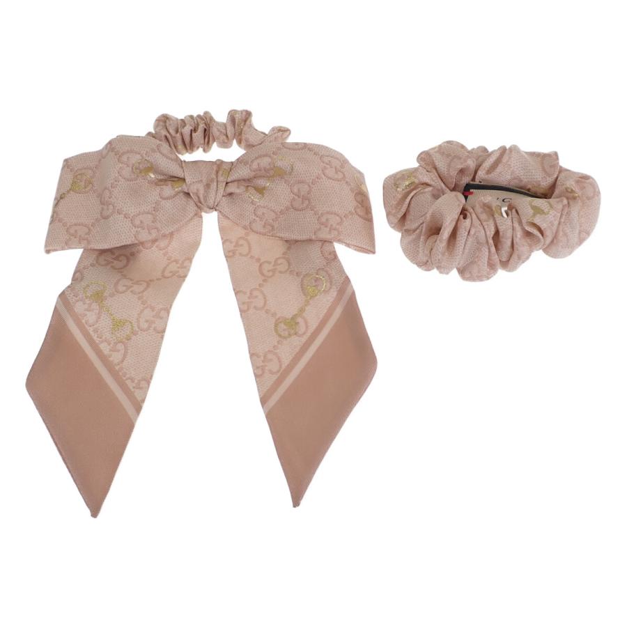 GUCCI（グッチ） GUCCI GGシルク シュシュ 2個セット