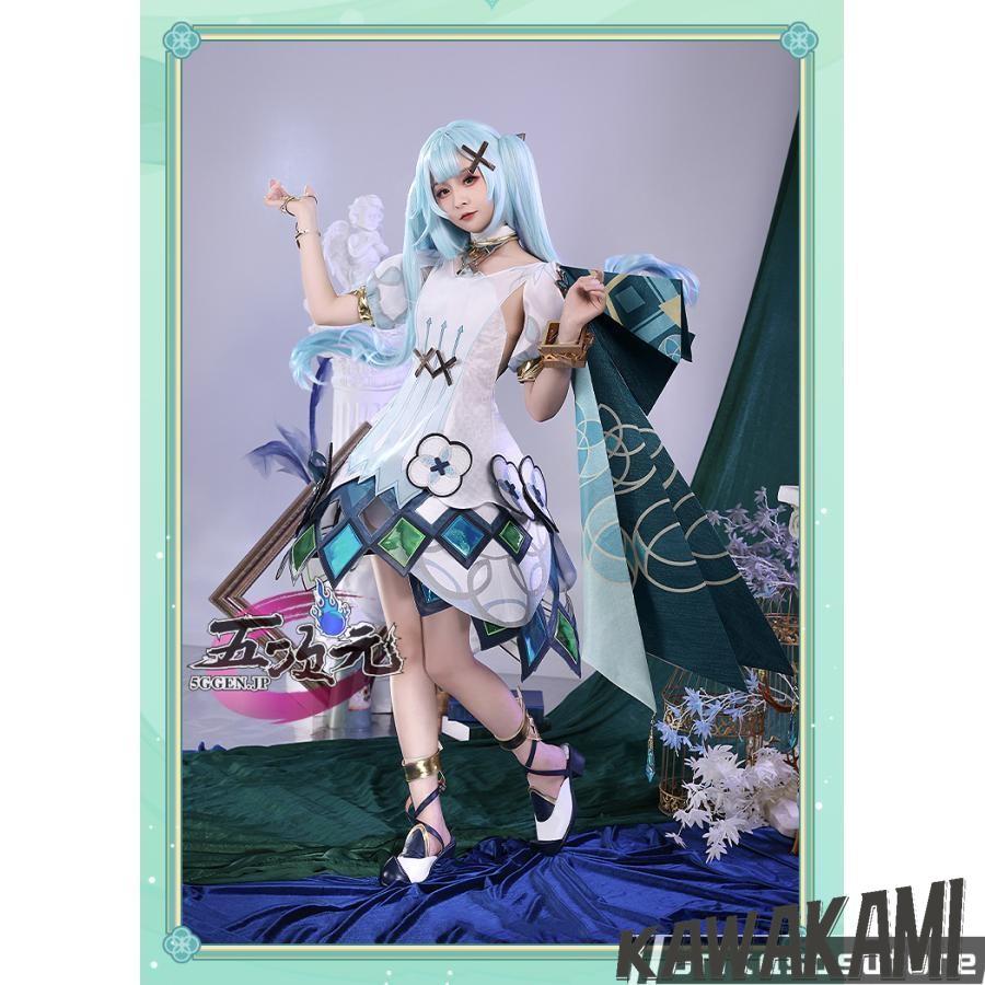 三分妄想 原神 コスプレ ファルザン 衣装 ※ウィッグ 靴 追加可 : ISRA