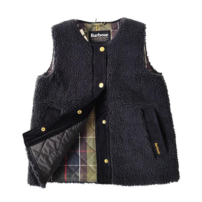 Barbour（バブアー） フリース ベスト DULSIE LINER ボア ライナー