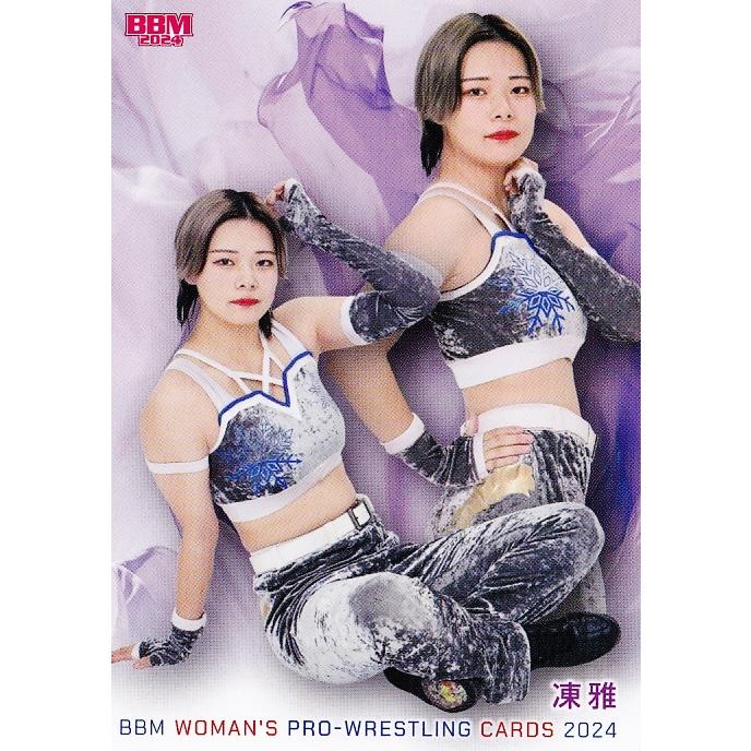 79 【凍雅】BBM 女子プロレスカード 2024 レギュラー : スポーツカード