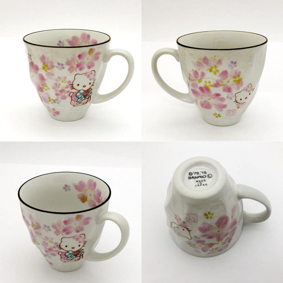 キティちゃん 美濃焼 マグカップ 桜 : 日本のおみやげ専門店 - 通販