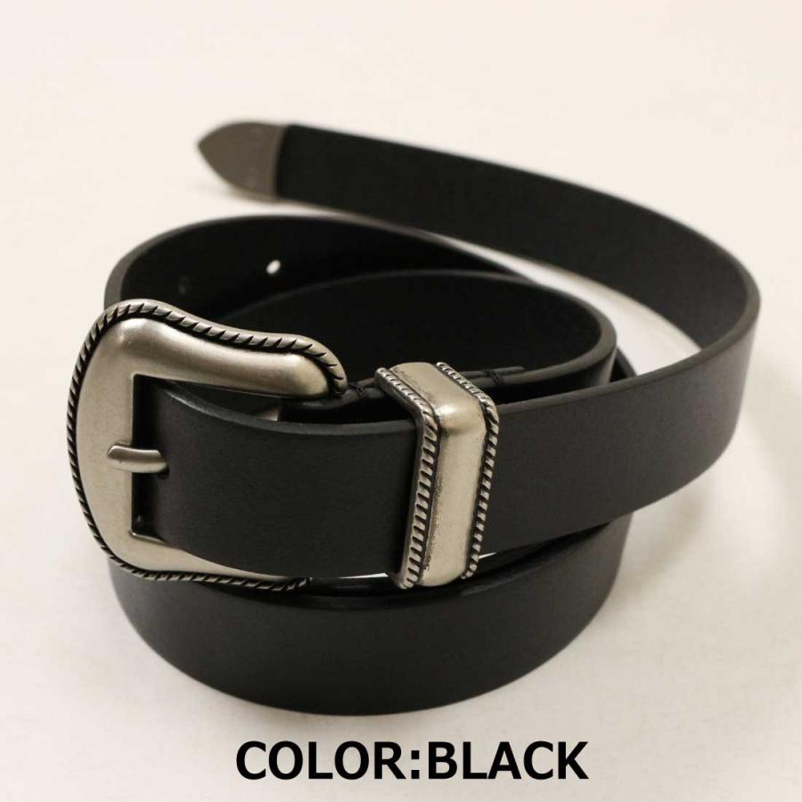 ベルト ナロー ウエスタンベルト 垂らせる ロングベルト 牛革 SD2580