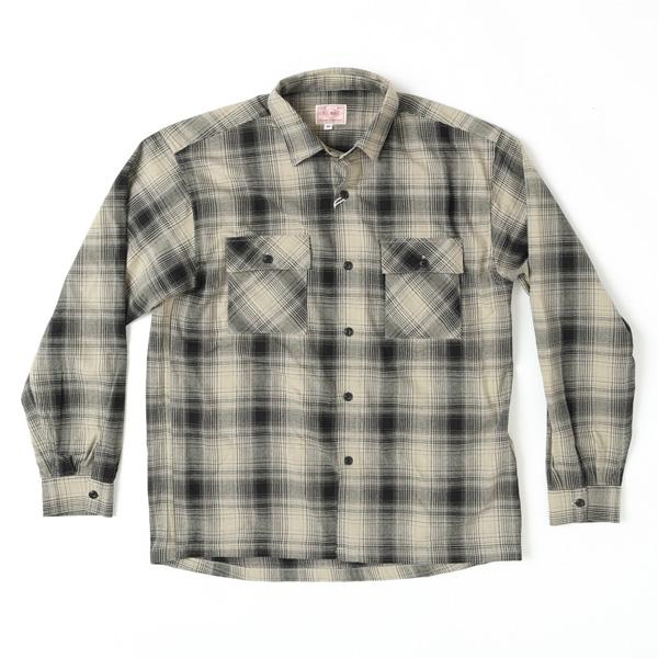 BIG MIKE（ビッグマイク） 1024150 ライト フランネルシャツ オンブレ