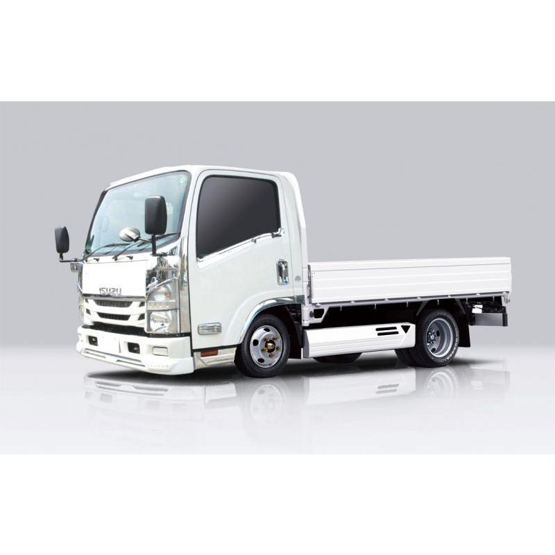 いすゞ（ISUZU） 07エルフ ハイキャブ 標準車 3D ウッドパネル 5点