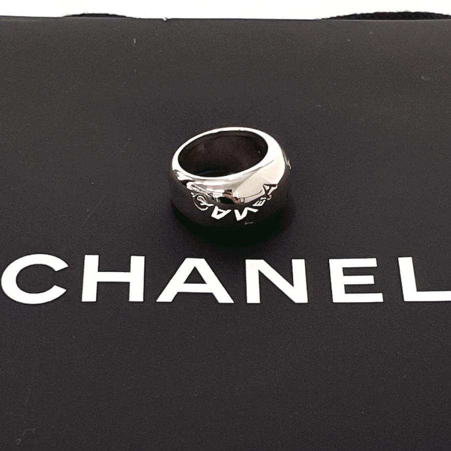 CHANEL（シャネル） 11号 リング・指輪 ロゴ 太めデザイン シルバー925