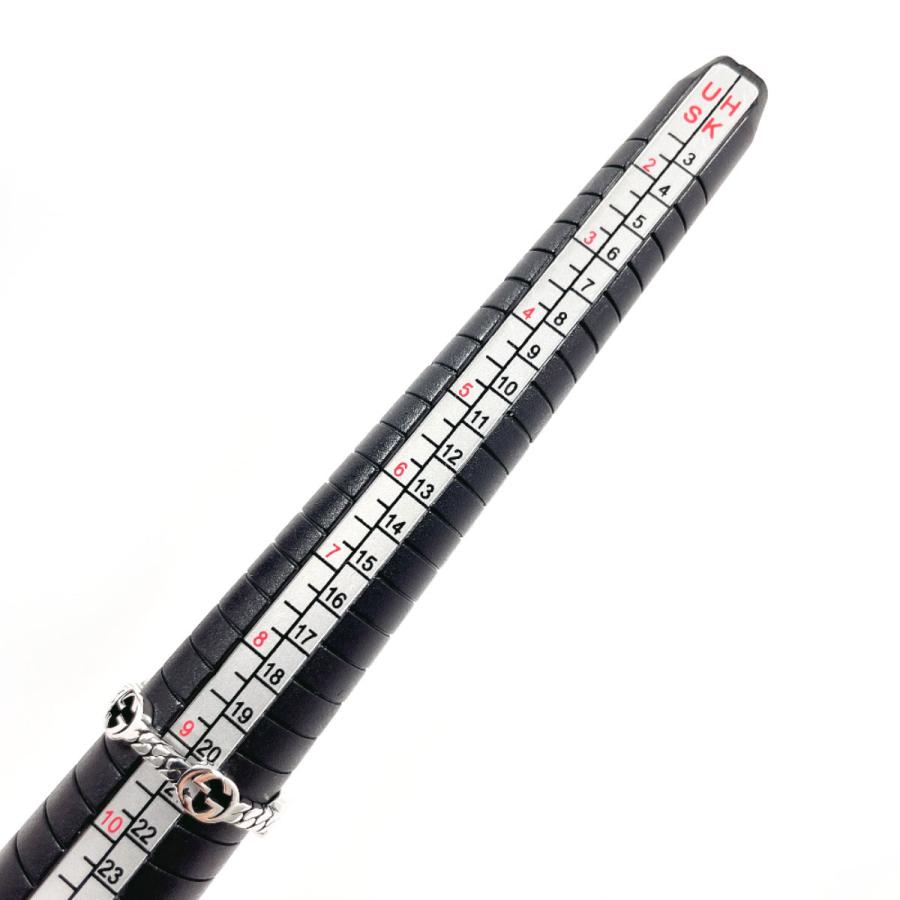 GUCCI（グッチ） 19号 リング・指輪 インターロッキング G シルバー925