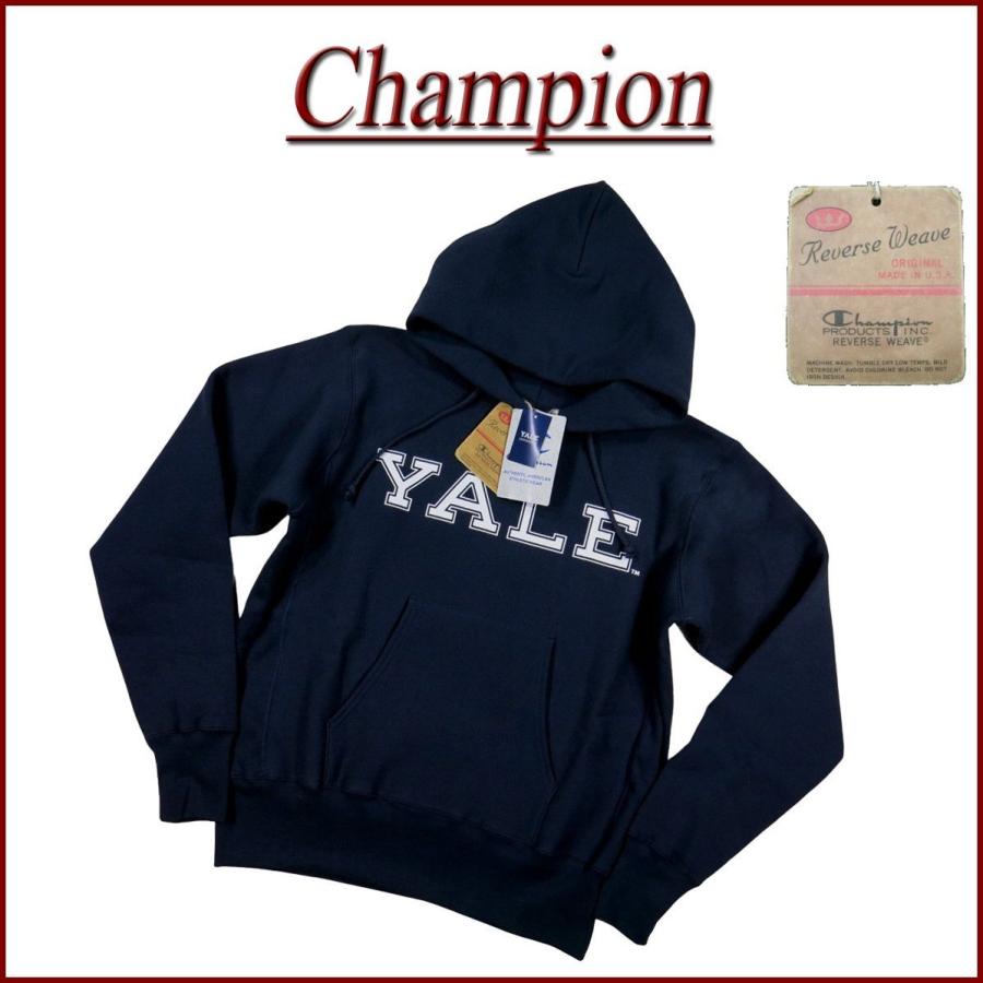 Champion（チャンピオン） × YALE コラボ USA産 赤単タグ リバース