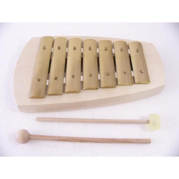 知育玩具 アウリスグロッケン・NEW・ペンタトニック7音・シェルズ