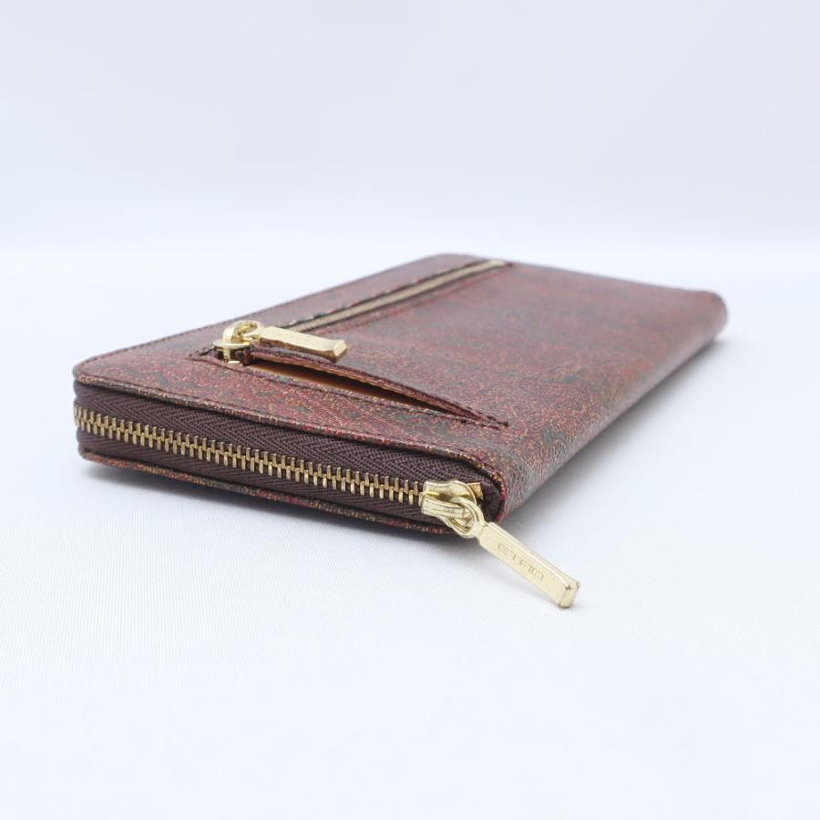 ETRO（エトロ） ラウンドファスナー 長財布 財布 ロング ウォレット