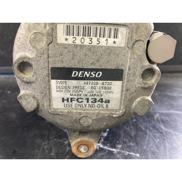 コンプレッサー ワゴンR MC22S スズキ K6A 95200-76G02 DENSO 447220