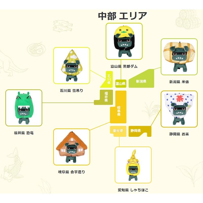 三菱（MITSUBISHI） (10)ご当地デリ丸。福井県 恐竜「ミツビシ純正用品