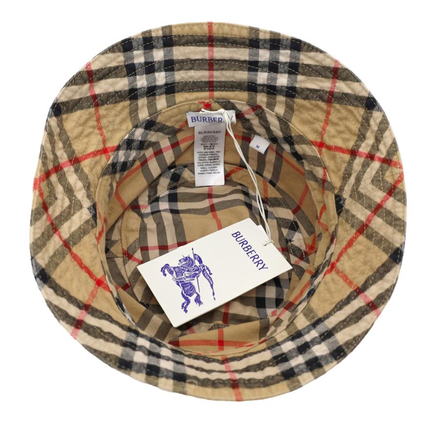 BURBERRY（バーバリー） バケットハット チェック柄 帽子 ベージュ