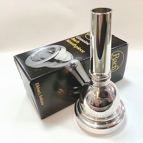 Bach バック トロンボーンマウスピース 5GL 銀メッキ 太管用 : 大谷