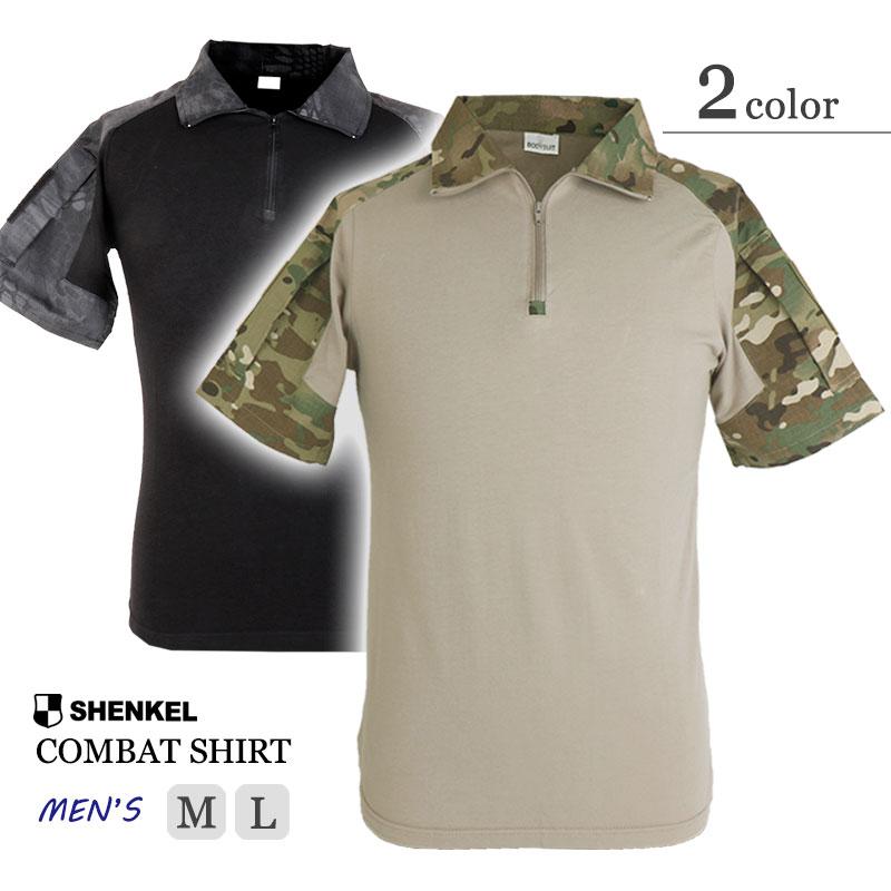 CRYEタイプ 半袖 コンバットシャツ 迷彩 マルチカム タイフォン COMBAT