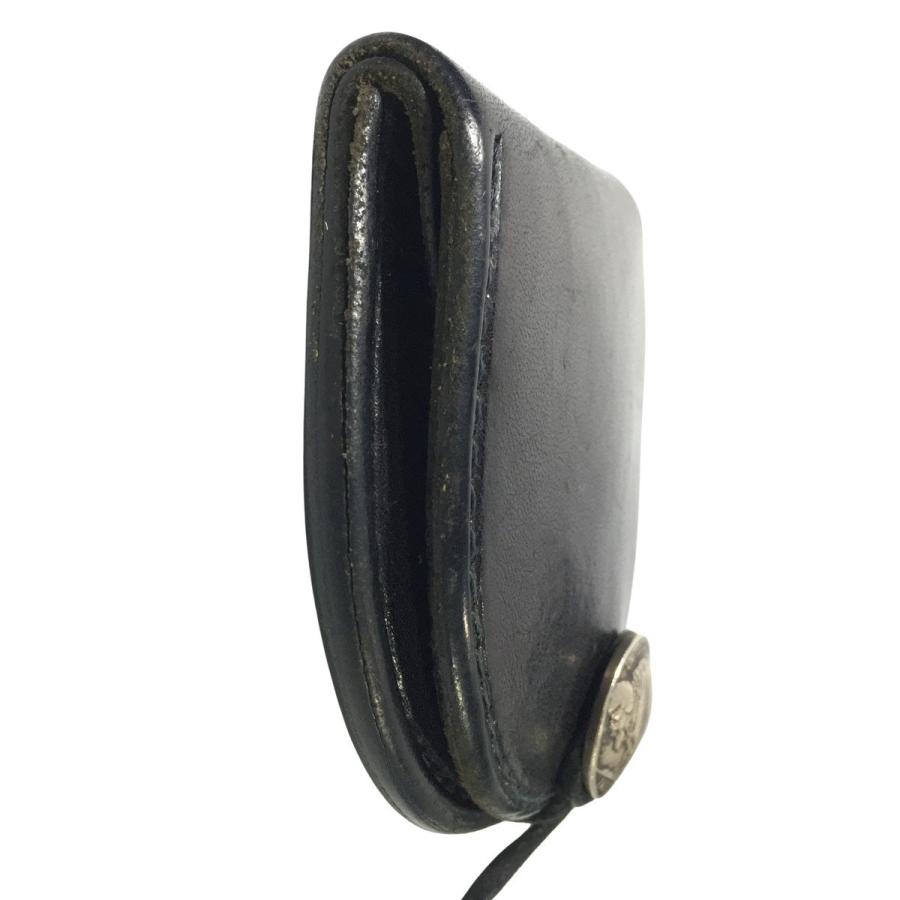 goro's（ゴローズ） 丸型小銭入れ コインケース ブラック 黒