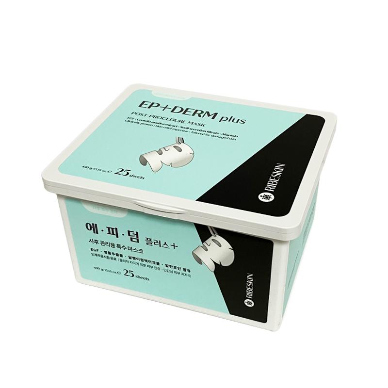 エピダームプラスマスク 25枚 シートマスク 日本語説明表記 : TOMAS
