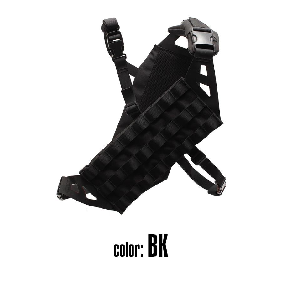 LayLax サバゲー 装備 ライトウェイト バンダリア BK : LayLax