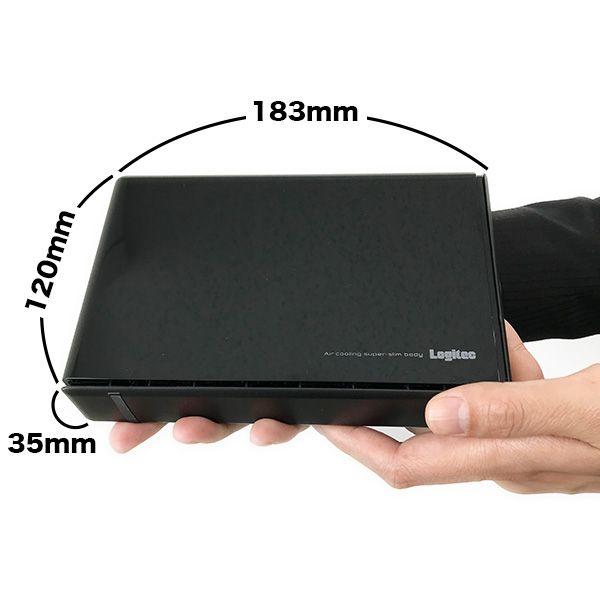 ロジテック 外付け HDD ハードディスク 4TB テレビ録画 録画用