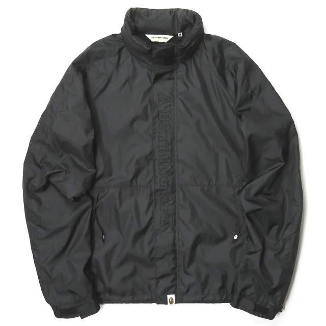 A Bathing Ape ブラック ナイロンジャケット XL ア ベイシング エイプ