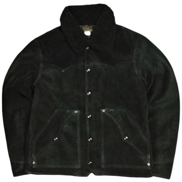 新品 RRL ダブルアールエル 26SS シアリングカラー スエードウエスタン